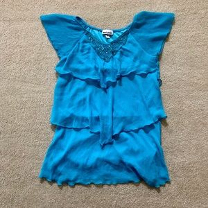 Amy’s Closet Ruffled Layered Top